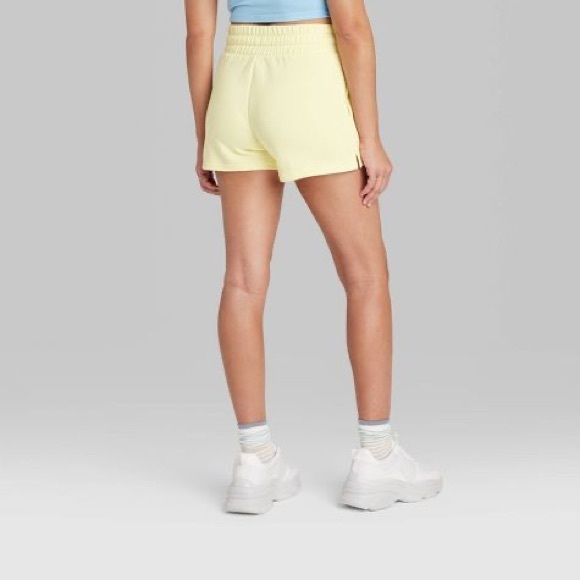 Women's Pull-On Perfect Fleece Shorts - Wild Fable™ 2pc - Picture 3 of 8